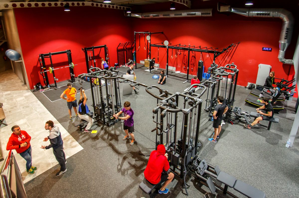 Punt Groc &agrave;rea fitness